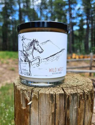wild west colorado collection candle