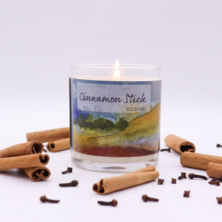 cinnamon stick scented winter candle