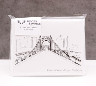 Pittsburgh Bridges Greeting Card Set - Roots & Wings Candles 