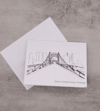 Pittsburgh Bridges Greeting Card Set - Roots & Wings Candles 