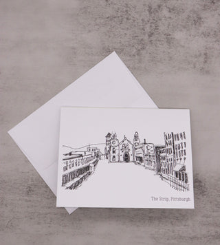 The Strip District Pittsburgh Greeting Card Set - Roots & Wings Candles 