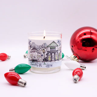 Sewickley Holiday Candle: Holiday Candle Collection - Roots & Wings Candles 