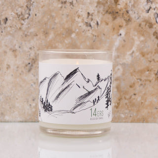 14ers Mountain Candle: Colorado Collection - Roots & Wings Candles 