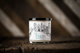 the strip soy candle