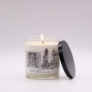 oakland pittsburgh soy candle klorebel