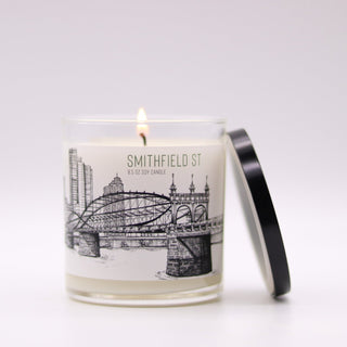 smithfield street bridge candle 