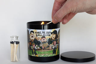 Take Me Out to the Ballgame Candle: Champyinz Collection - Roots & Wings Candles 