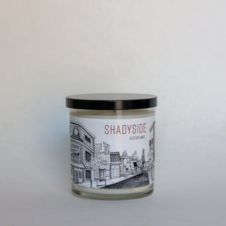 Shadyside Soy Candle: Pittsburgh Collection - Roots & Wings Candles 