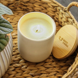 Oakmoss & Amber Soy Candle: Classics Collection - Roots & Wings Candles 