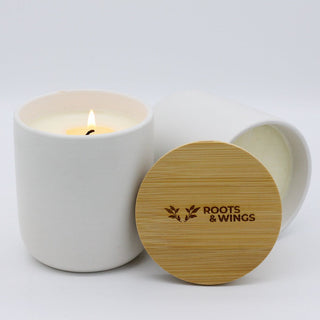 Vanilla Soy Candle: Classics Collection - Roots & Wings Candles 