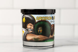 Gridiron & Grass Candle: Champyinz Collection - Roots & Wings Candles 